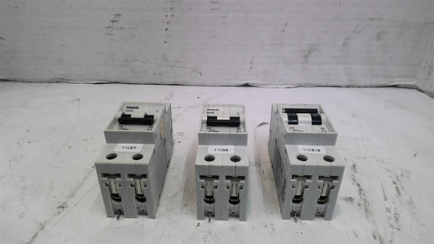 Siemens 5 SX22 Circuit Breaker Lot of 3