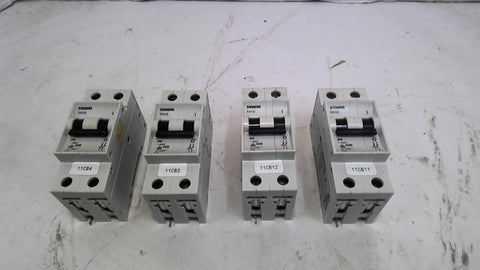 Siemens 5 SX22 Circuit Breaker 480 Volts Lot of 4