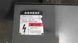 Siemens NFR355DTK I-T-E Double Throw Safety Switch 400 Amp 600 Vac