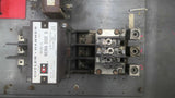Cutler-Hammer Nema Size 5 Combination Starter 200 HP 460 Volts