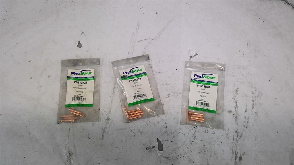 Prostar Praxair PRS13N23 Welding Torch Collet 3/32" Lot of 3
