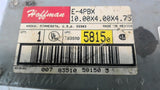 Hoffman E-4PBX 10x4x5 Backplate Included