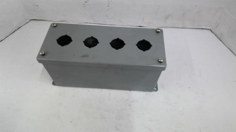 Hoffman E-4PBX Pushbutton Enclosure