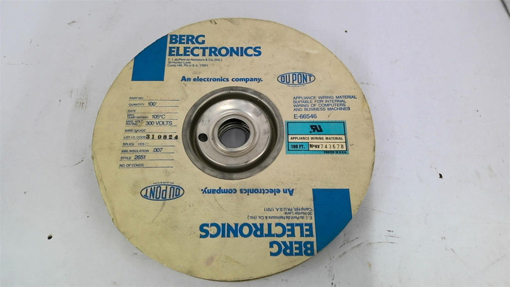 Dupont Berg Electronics E-66546 310824 Appliance Wiring Material
