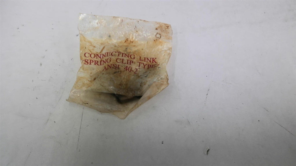 Connecting Link Spring Clip Type 40-2 Lot of 7