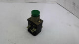 Allen Bradley 800H-AK1B Push Button Green
