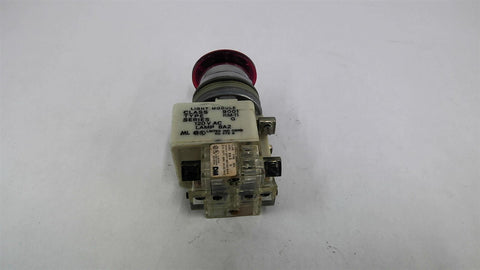 9001 KA-3 E-Stop Pushbutton 600 Vac Light Module Class 9001 120V AC