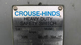 Crouse-Hinds HH361 Fusible Disconnect 240-600v 30amps