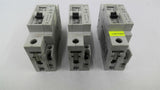 Siemens 5SX2 C4 Single Pole Circuit Breaker Lot Of 3