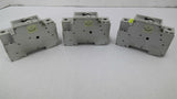 Siemens 5SX2 C4 Single Pole Circuit Breaker Lot Of 3
