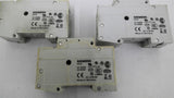 Siemens 5SX2 C4 Single Pole Circuit Breaker Lot Of 3