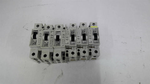 Siemens 5SX21 C6 Circuit Breaker Lot Of 6