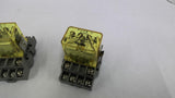 IDEC RJ SH4B-05 Relay 120 volts Lot of 3