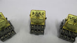 IDEC RJ SH4B-05 Relay 120 volts Lot of 3