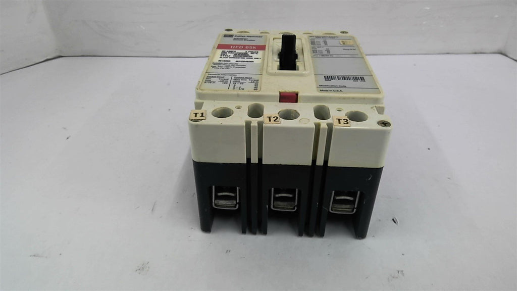 Cutler-Hammer HFD3080L 80 Amp Industrial Circuit Breaker