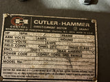 Cutler Hammer 3660F450B01 20HP DC 1750RPM 366AT 150/300V