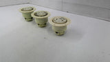 Bryant NEMA L16-20 Industrial Outlet Plug-in Lot of 3
