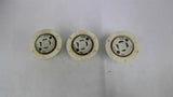 Bryant NEMA L16-20 Industrial Outlet Plug-in Lot of 3