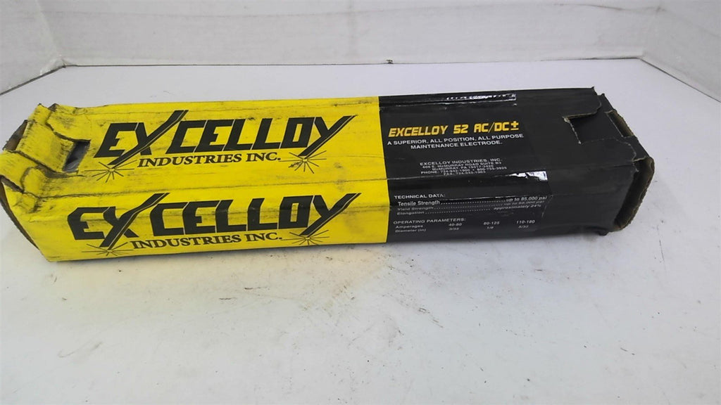 Excelloy 52 AC/DC+ 92000 185.91 Welding Rods 1/8"