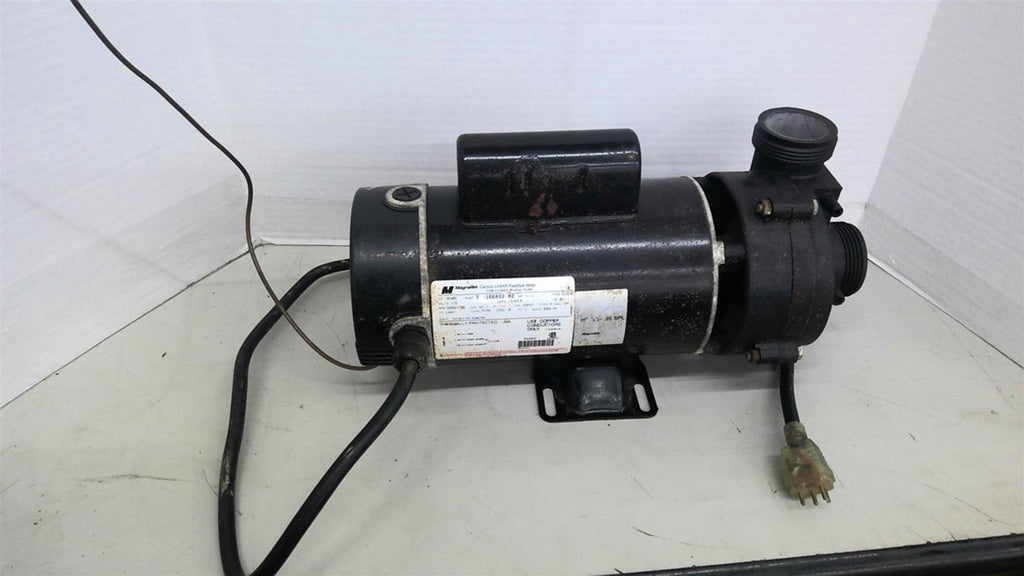 Magnetek BN60 AC Motor 3600rpm 2p Single Phase 115v Inlet 2 1/4" Outlet 2 3/8"