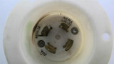 Nylon Nema L16-20 Flanged Receptacle 480 Volt 20 Amp