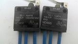 Cherry 31-07 Limit Switch Lot Of 2