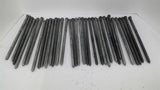Lag Screws 3/8" x 10" Long 6" Threads 1/2" Hex Head Lot Of 34
