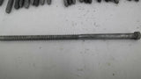 Lag Screws 3/8" x 10" Long 6" Threads 1/2" Hex Head Lot Of 34
