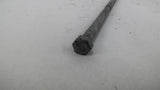 Lag Screws 3/8" x 10" Long 6" Threads 1/2" Hex Head Lot Of 34