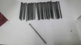 Lag Screws 3/8" x 10" Long 6" Threads 1/2" Hex Head Lot Of 34