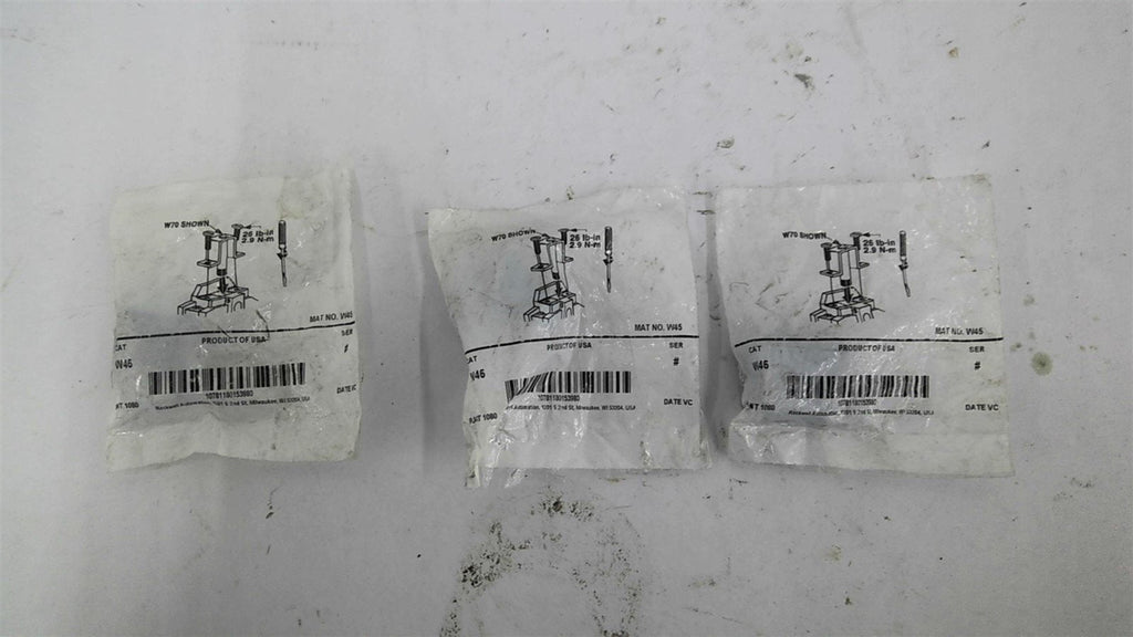 Allen-Bradley W45 Thermal Overload Heaters Lot Of 3