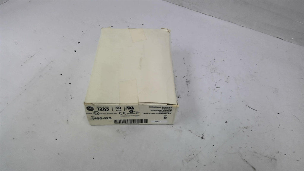 Allen Bradley 1492-W3 Terminal Blocks 50Pcs