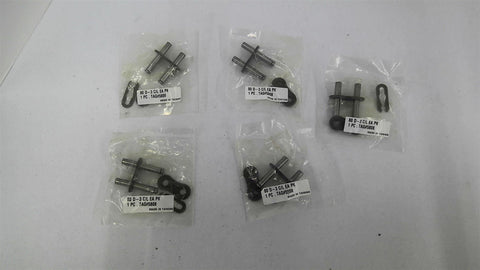 80-D-3 C/L Roller Chain Links Lot Of 5