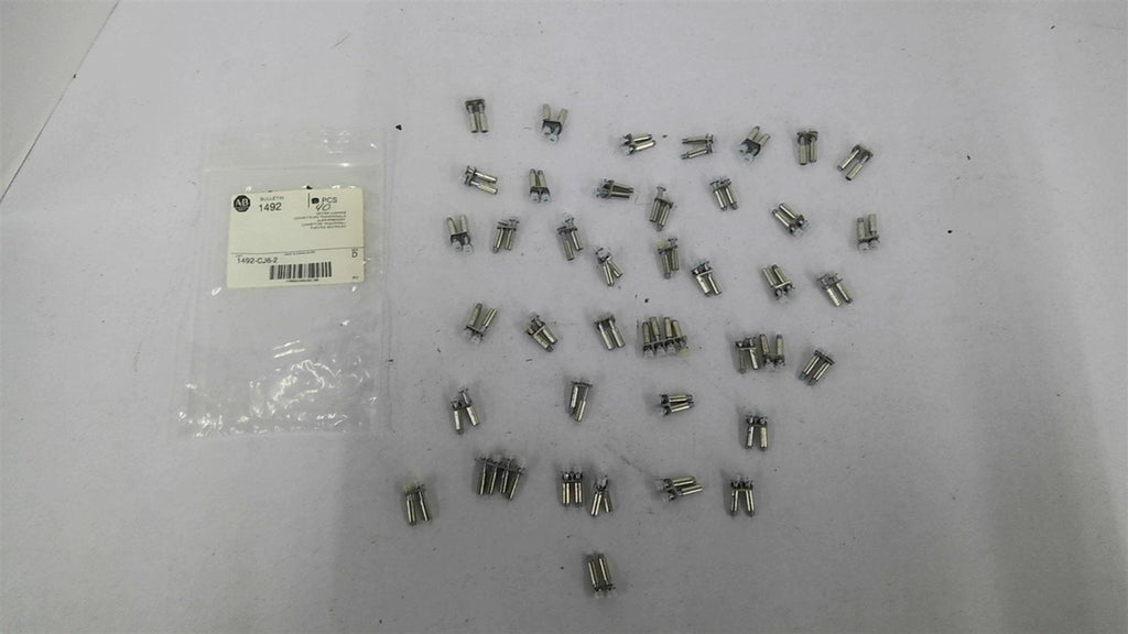 Allen-Bradley 1492-CJ6-2 Center Jumpers Lot Of 40