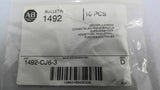 Allen-Bradley 1492-CJ6-3 Center Jumpers Lot Of 30