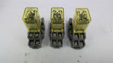 Idec RH2B-05 Relay 110-120 V Lot of 3