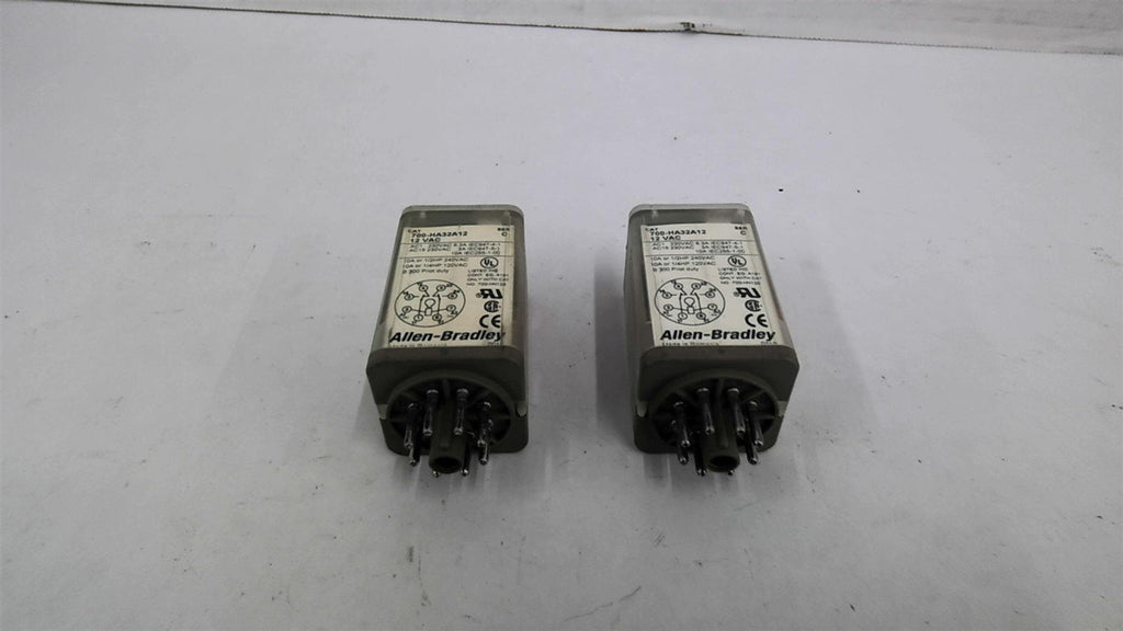 Allen Bradley 700-HA32A12 Relay 12 VAc Lot of 2