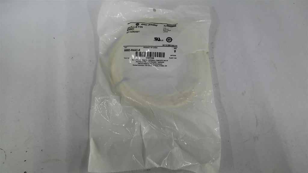 Allen Bradley 889-R4AC-5 QD Cordset