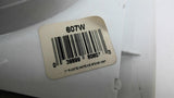 607W 7" Plastic White Air Intake Louver Vent Lot Of 6