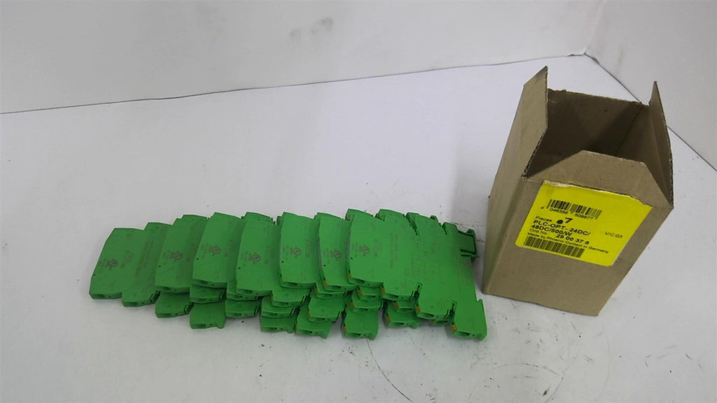 Phoenix Contact PLC-OPT-24DC/48DC Relay Module Lot Of 7