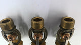 Brass Sprinkler System Lot of 3