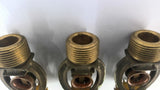Brass Sprinkler System Lot of 3