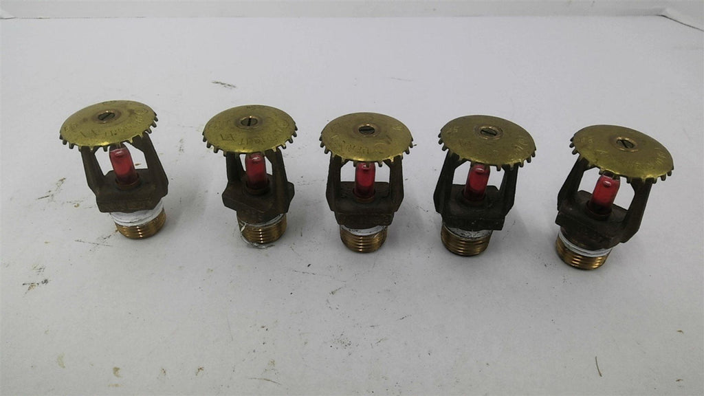 Viking 589A Fire Sprinkler Heads Lot Of 5
