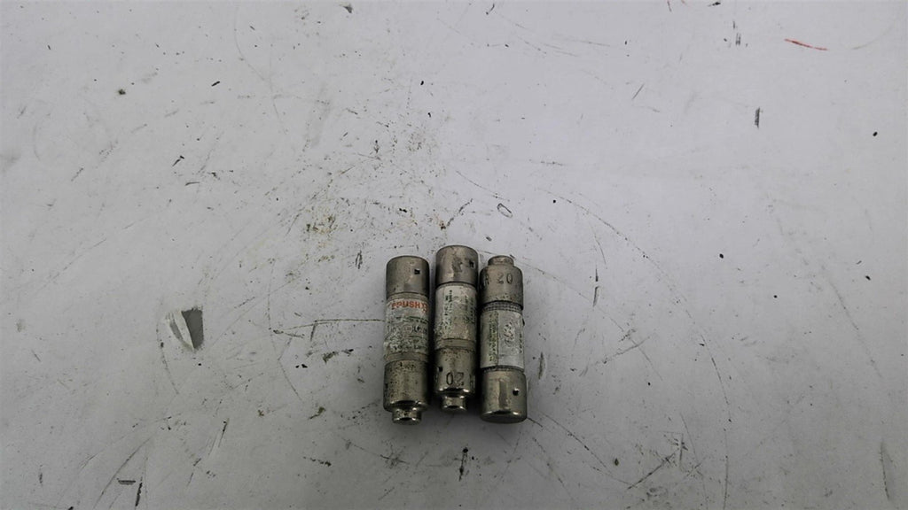 Brush HCLR 20 Fuses Lot Of 3