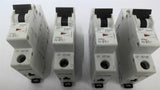 Eaton FAZ-D1/1 Circuit Breaker 1 Amp Lot Of 4
