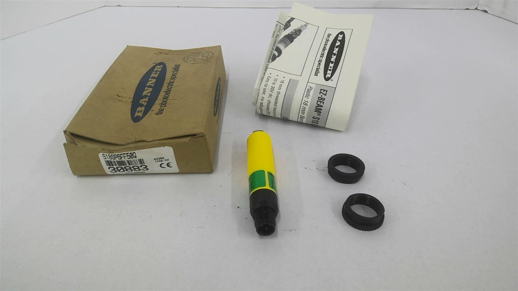 Banner S18SP6FF50Q 30883 Photoelectric Sensor