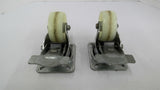 Wheel's With Base 1-1/4" x 2-3/4" Lot Of 2