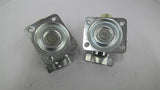 Wheel's With Base 1-1/4" x 2-3/4" Lot Of 2