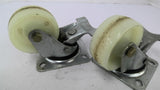 Wheel's With Base 1-1/4" x 2-3/4" Lot Of 2