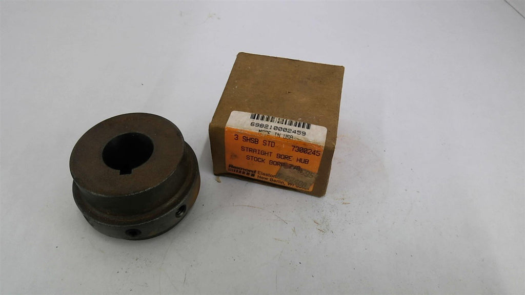 Rexnord 3 SHSB 7300245 Straight Bore Hub 7/8